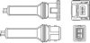 BERU OZH055 Lambda Sensor